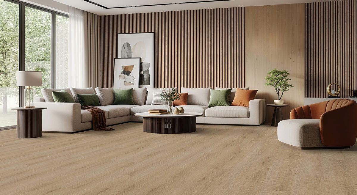 組立式ステージパネル 120×120／木目タイプ MSI Acoustic Wood Slat Natural Wall Panels - 120 inch