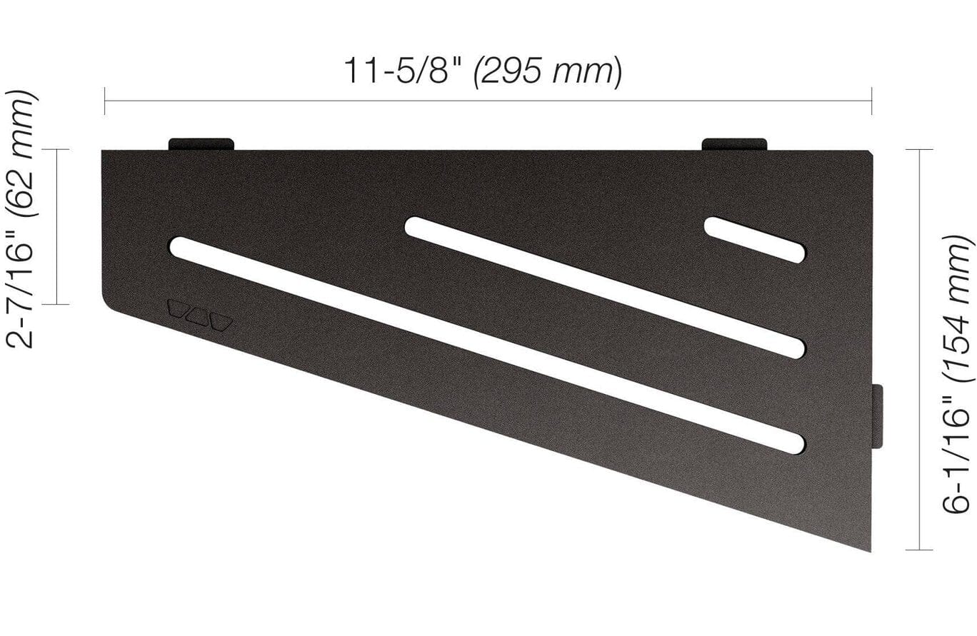 Wall Shelf Schluter® SHELF-E - Wave - Quadrilateral Corner Shelf Schluter
