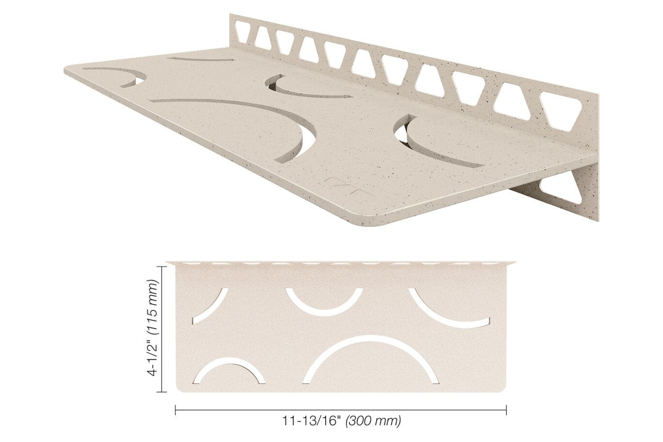 Wall Shelf Schluter® - SHELF-W - Curve - Wall Shelf Schluter