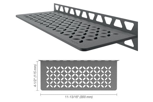 Wall Shelf Schluter® - SHELF-W - Floral - Wall Shelf Schluter