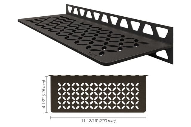 Wall Shelf Schluter® - SHELF-W - Floral - Wall Shelf Schluter