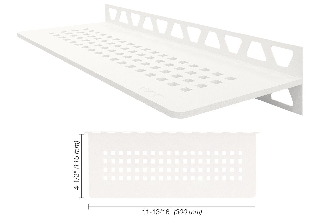 Wall Shelf Schluter® - SHELF-W - Square - Wall Shelf Schluter