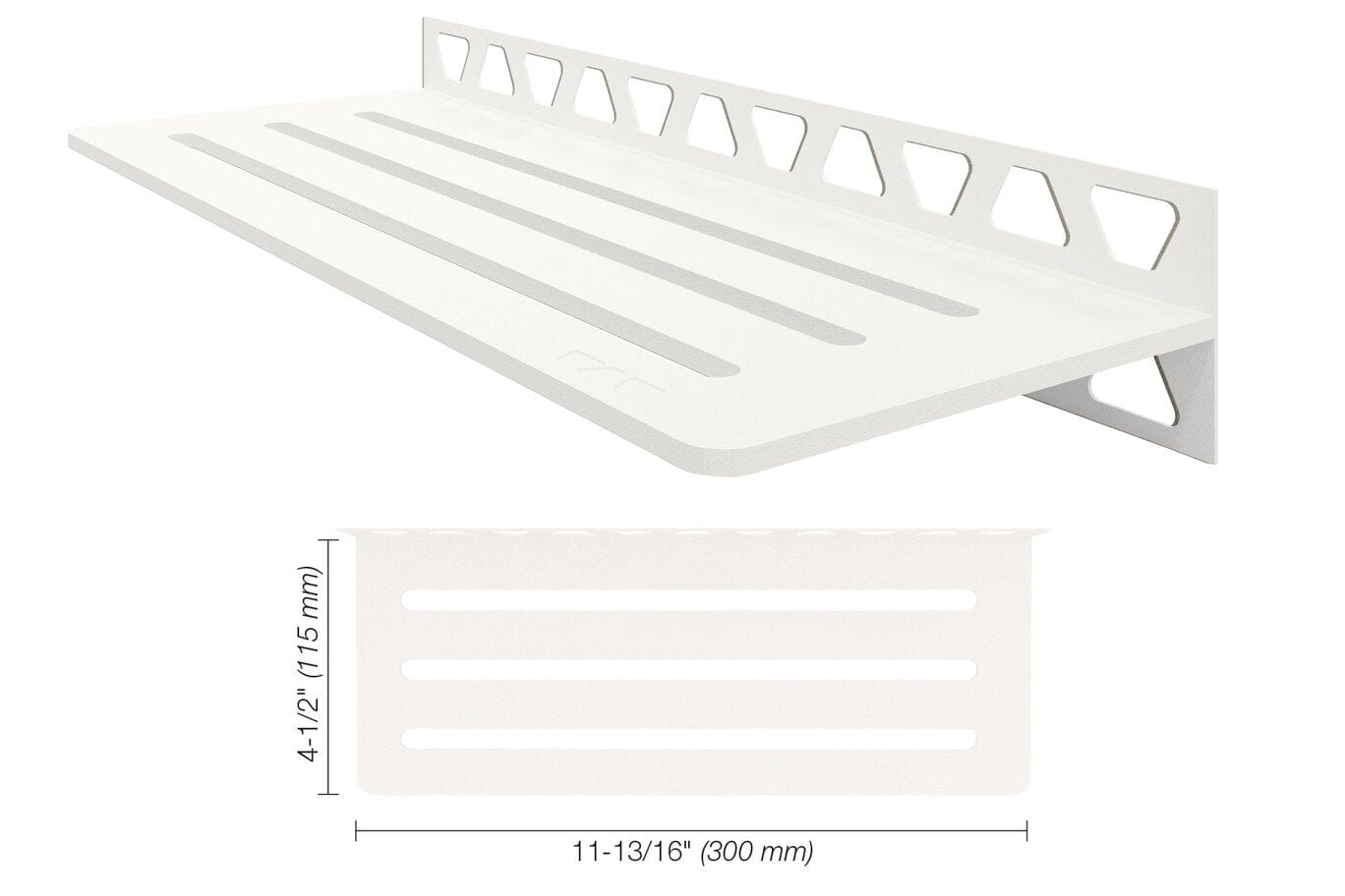 Wall Shelf Schluter® - SHELF-W - Wave - Wall Shelf Schluter