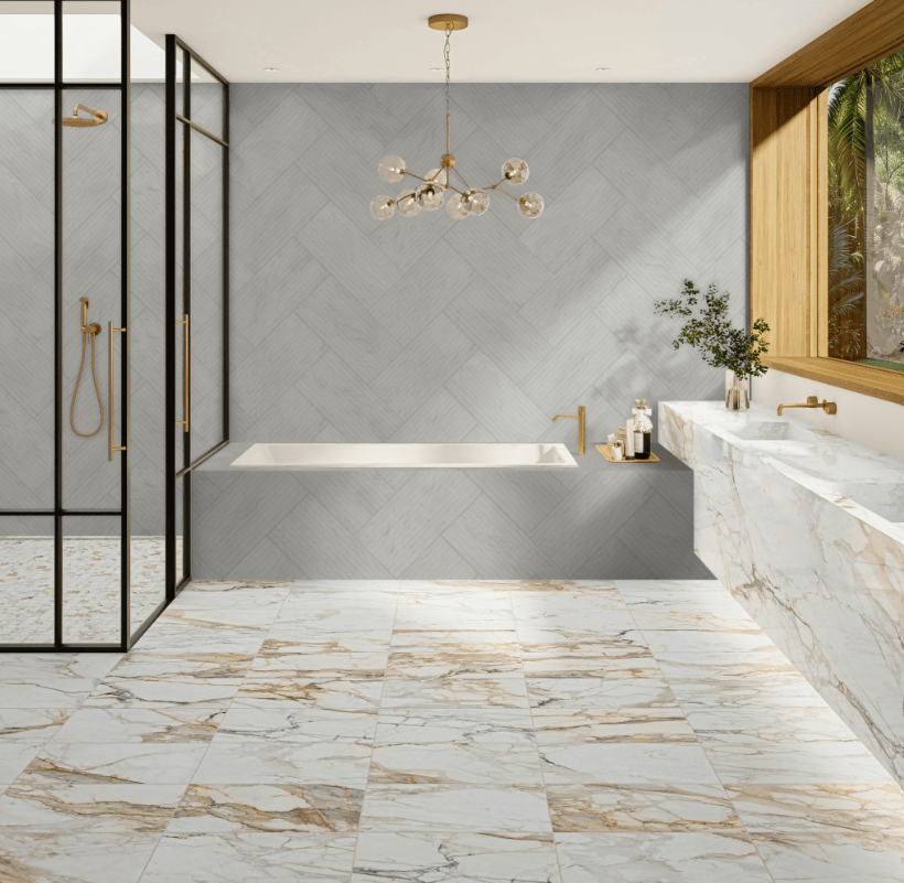 Wall Tile Daltile - Bryne - Coastline- Satin - Tile - 12" x 24" Daltile