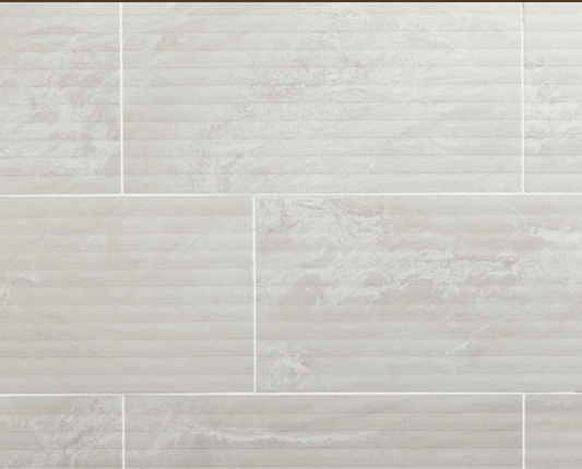 Wall Tile Daltile - Bryne - Mist- Satin - Tile - 12" x 24" Daltile