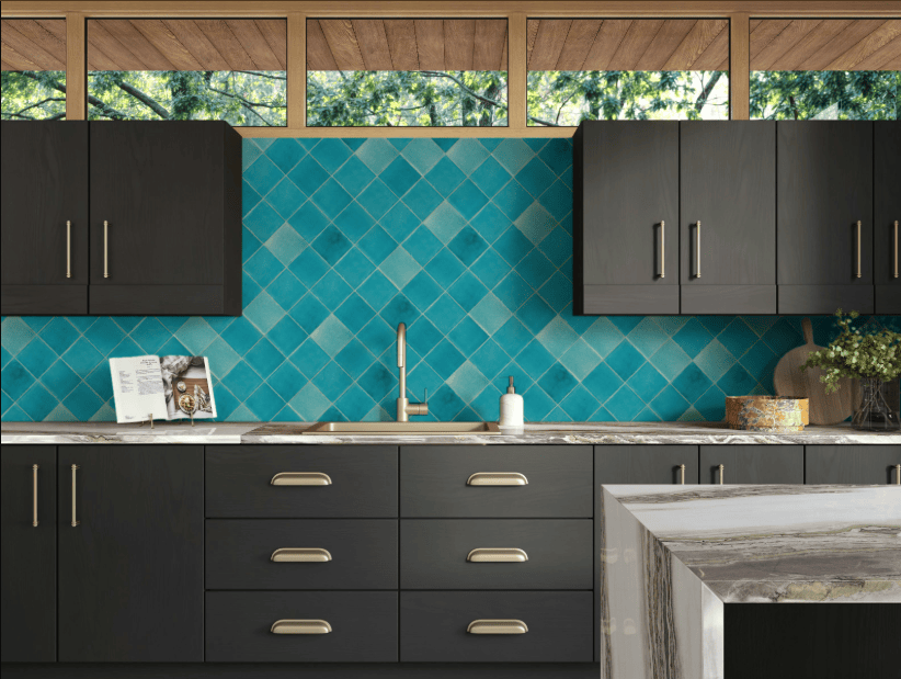 Wall Tile Daltile - Contempee - Bonnet - Handcrafted - Tile - 4" x 4" Daltile