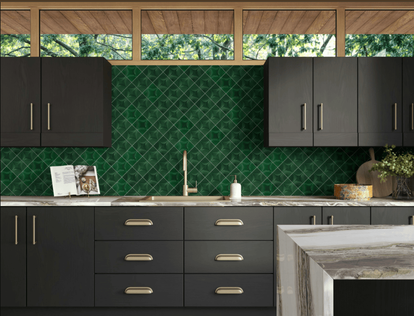 Wall Tile Daltile - Contempee - Fern - Star - Tile - 4" x 4" Daltile