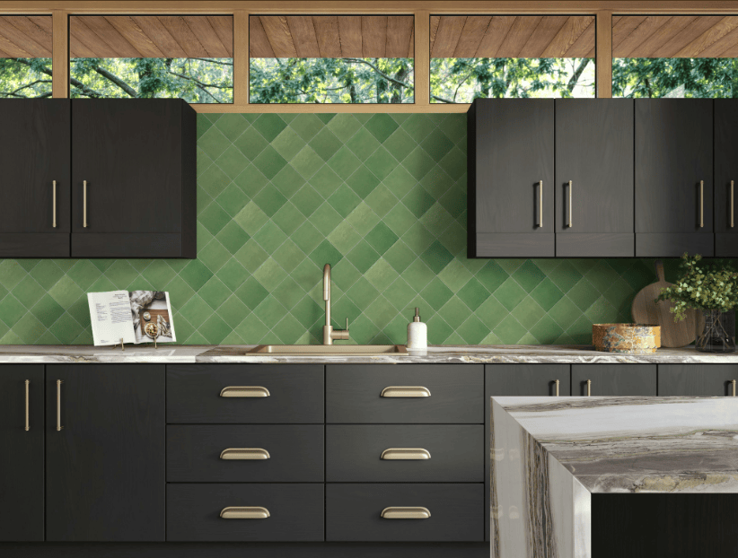 Wall Tile Daltile - Contempee - Ivy - Handcrafted - Tile - 4" x 4" Daltile