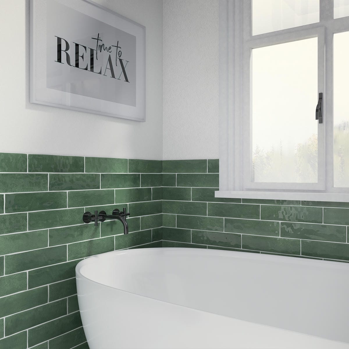 Wall Tile Daltile - Mesmerist - Allure 3" x 12" Rectangle Undulated - Wall Tile Daltile