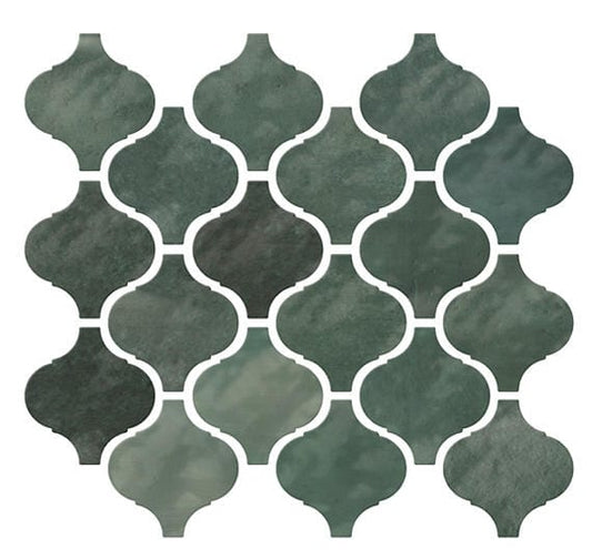 Wall Tile Daltile - Mesmerist - Allure 3x3 Arabesque Mosaic Daltile