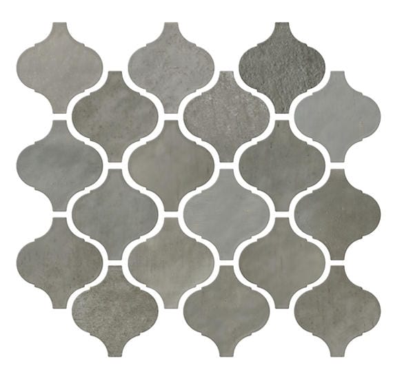 Wall Tile Daltile - Mesmerist - Charm 3x3 Arabesque Mosaic Daltile