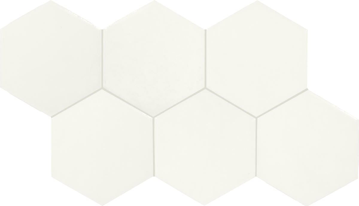 Wall Tile Daltile - Mesmerist - Spirit 4" Hexagon Undulated - Wall Tile Daltile