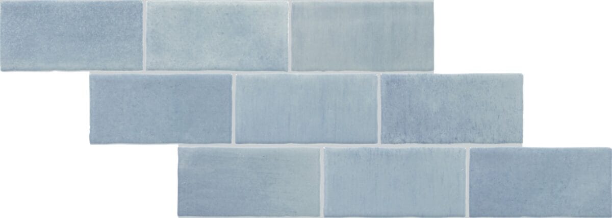 Wall Tile Daltile - Mesmerist - Whimsy 3" x 6" Rectangle Undulated - Wall Tile Daltile
