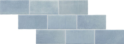 Wall Tile Daltile - Mesmerist - Whimsy 3" x 6" Rectangle Undulated - Wall Tile Daltile
