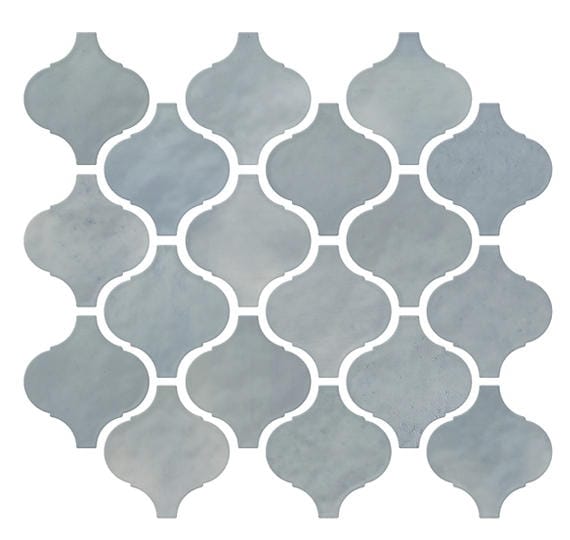 Wall Tile Daltile - Mesmerist - Whimsy 3x3 Arabesque Mosaic Daltile