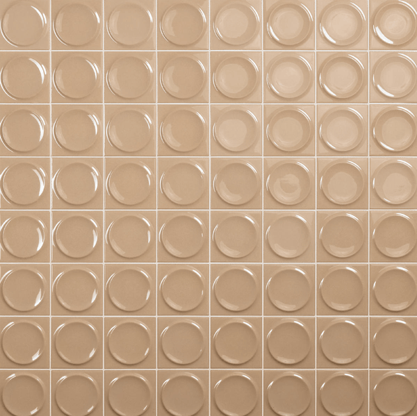 Daltile - Nu Bare - Caramel - Circle - Tile - 4" x 4"