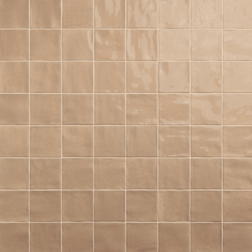 Wall Tile Daltile - Nu Bare - Caramel - Handcrafted - Tile - 4" x 4" Daltile
