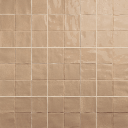 Wall Tile Daltile - Nu Bare - Caramel - Handcrafted - Tile - 4" x 4" Daltile
