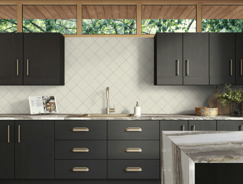Wall Tile Daltile - Nu Bare - Powder - Handcrafted - Tile - 4" x 4" Daltile