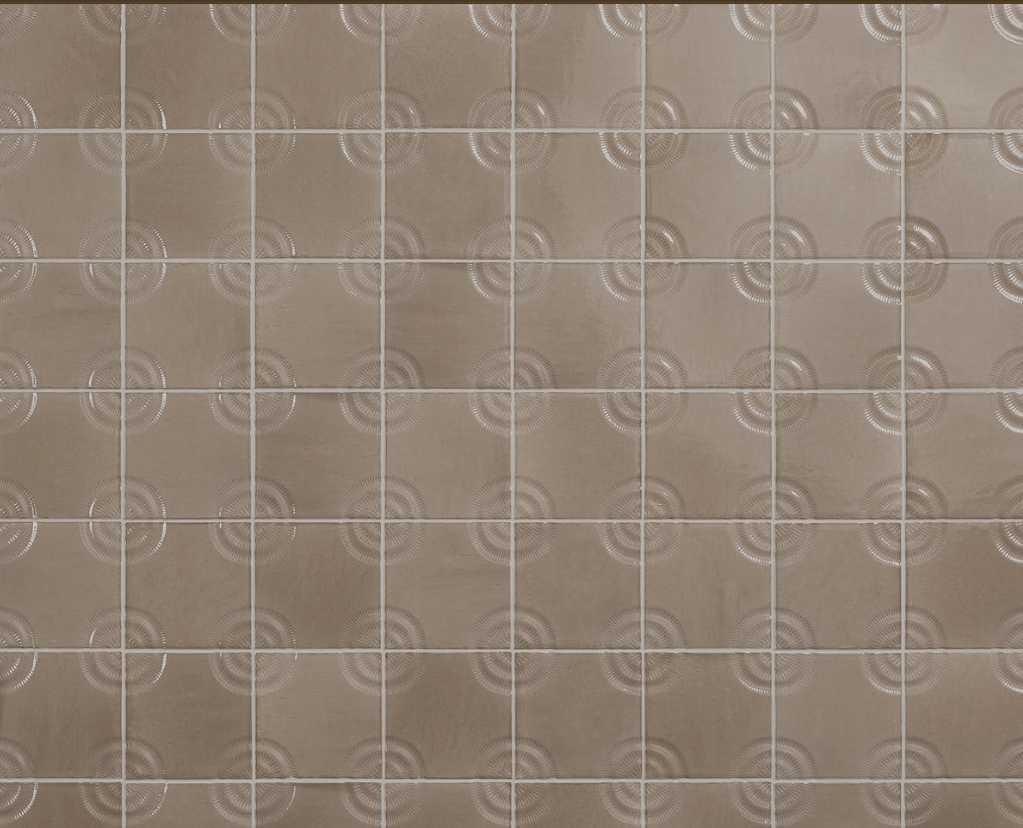 Wall Tile Daltile - Relicca - Antique - Circle - Tile - 4" x 4" Daltile