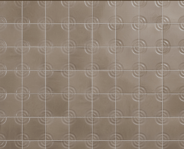 Daltile - Relicca - Antique - Circle - Tile - 4" x 4"