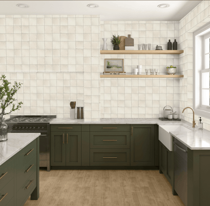 Wall Tile Daltile - Relicca - Deckle - Circle - Tile - 4" x 4" Daltile