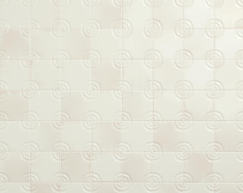 Wall Tile Daltile - Relicca - Deckle - Circle - Tile - 4" x 4" Daltile