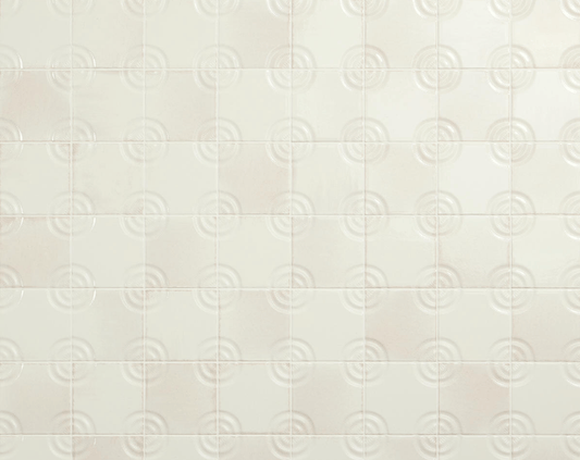 Wall Tile Daltile - Relicca - Deckle - Circle - Tile - 4" x 4" Daltile