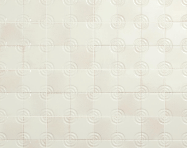 Daltile - Relicca - Deckle - Circle - Tile - 4" x 4"