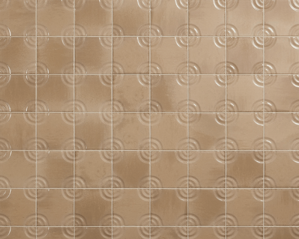 Wall Tile Daltile - Relicca - Foxed - Circle - Tile - 4" x 4" Daltile