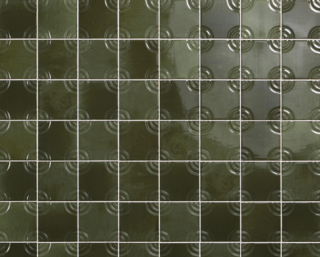 Wall Tile Daltile - Relicca - Nook - Circle - Tile - 4" x 4" Daltile