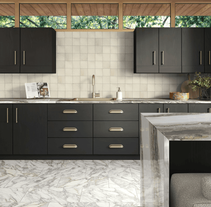 Wall Tile Daltile - Relicca - Pristine - Circle - Tile - 4" x 4" Daltile