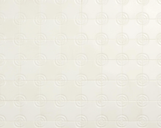 Wall Tile Daltile - Relicca - Pristine - Circle - Tile - 4" x 4" Daltile