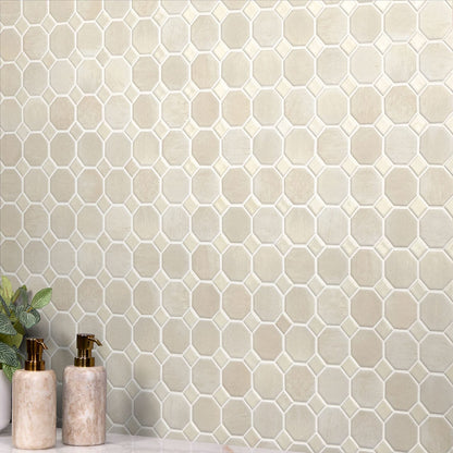 Wall Tile Daltile - Relicca - Unbound Octagon / Dot 2 Mixed Daltile