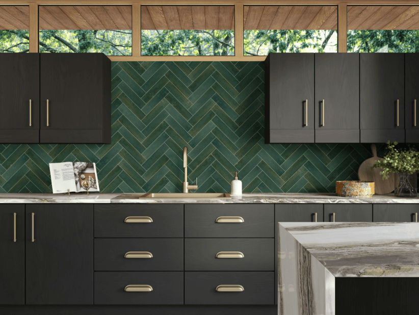 Wall Tile Daltile - Remedy - Herbal - Handcrafted - Tile - 2" x 10" Daltile