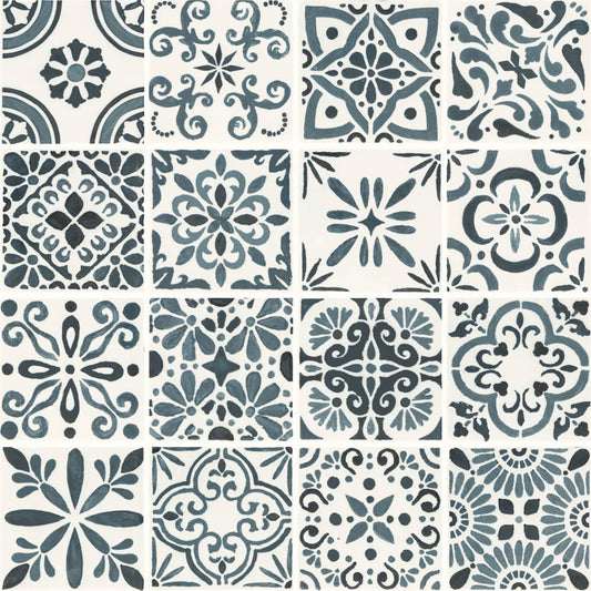 Wall Tile Marazzi - Cotto Revival - Lagos Square 4x4 Deco Wall Tile Marazzi
