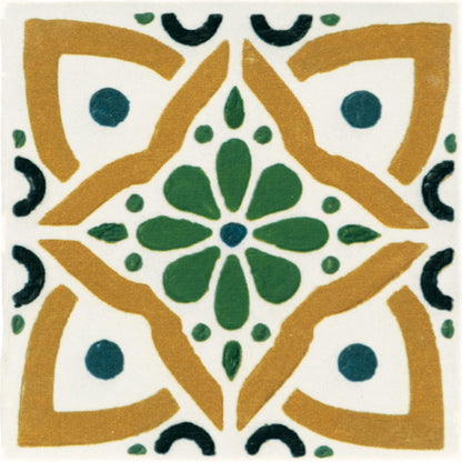 Wall Tile Marazzi - Cotto Revival - Marbella Square 4x4 Deco Wall Tile Marazzi