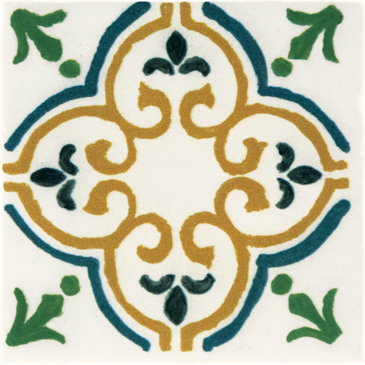 Wall Tile Marazzi - Cotto Revival - Marbella Square 4x4 Deco Wall Tile Marazzi