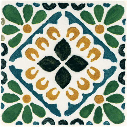 Wall Tile Marazzi - Cotto Revival - Marbella Square 4x4 Deco Wall Tile Marazzi