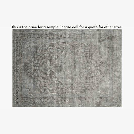 Area Rugs Loloi -  Anastasia Collection - AF-22 Stone / Blue - Area Rug Loloi