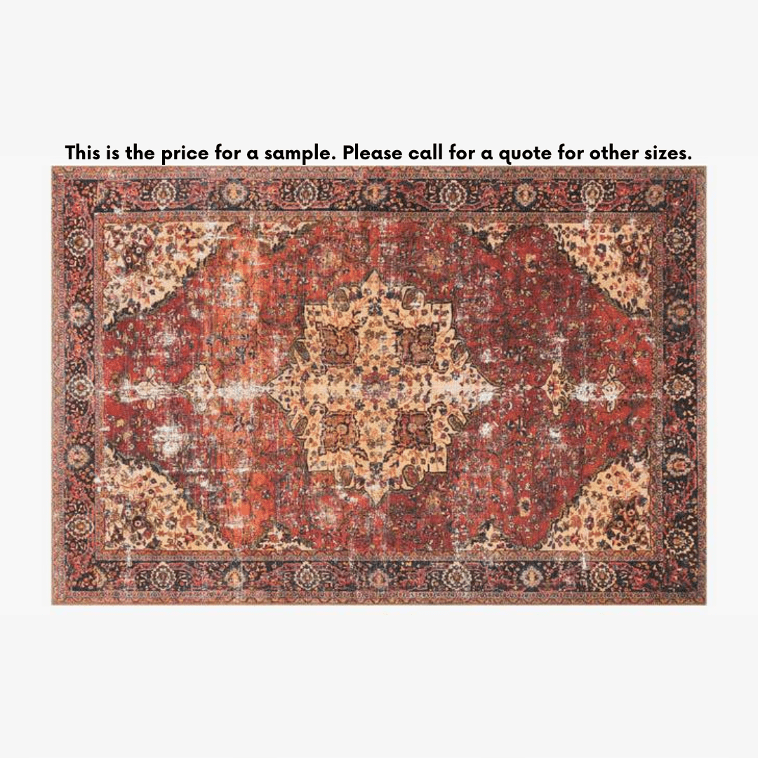 Area Rugs Loloi -  Loren Collection - LQ-07 Red / Navy - Area Rug Loloi