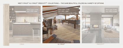 Flooring & Carpet MSI - Everlife® Rigid Core (RC) Collection - XL Cyrus - Bembridge Arko Flooring
